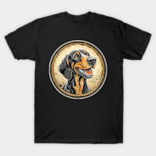 Black and tan coonhound T-Shirt